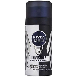 nivea Mini for men deospray invisible back & white 35ml
