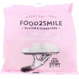 food2smile Marshmallows suiker-, gluten-, en lactosevrij 32 x 50g