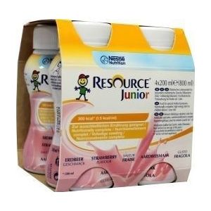 Resource Junior aardbei 200ml