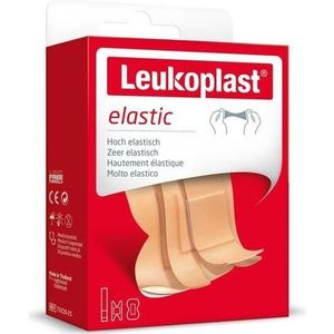 Leukoplast - Elastic Assortiment - Pleister - Assortiment Vormen - Latexvrij