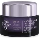 Louis Widmer Proderm nachtcrème rijke textuur licht geparfumeerd 50ml