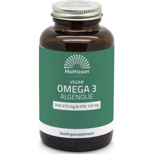 Mattisson Healthstyle omega 3 algenolie 60 Vegan Capsules