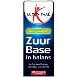 Lucovitaal Zuur base balans - basische druppels 30ml