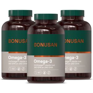 Bonusan - Omega 3 - Softgels - 540 stuks