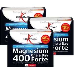 Lucovitaal Magnesium 400mg forte 180 Sachets