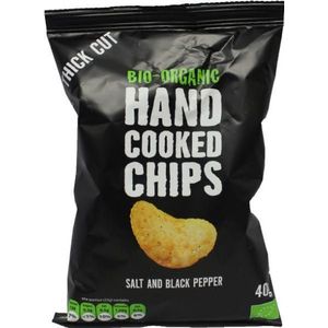Trafo Chips handcooked zout en peper 40G