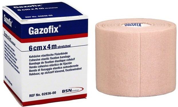 Gazofix - Zelfklevend Verband - 4m x 6cm - Katoen en Polyamide