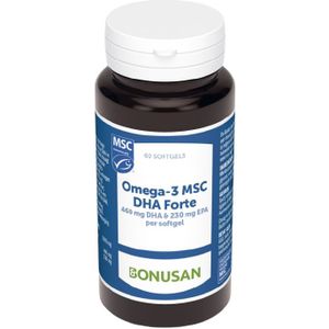Bonusan Omega 3 MSC DHA Forte 60 capsules