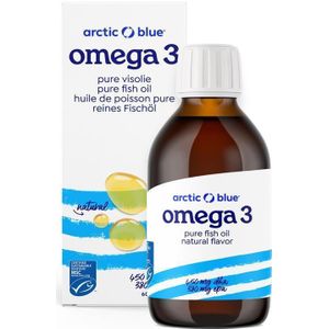 Arctic Blue - Omega 3 Visolie - 450 mg DHA + 380 mg EPA - Naturel - 60 doseringen - MSC Keurmerk