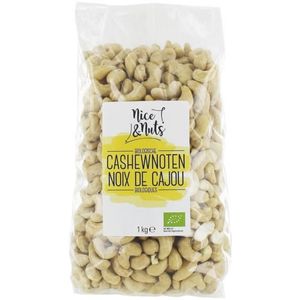 Nice & Nuts Cashewnoten ongebrand 1000g