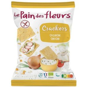 Le Pain Des Fleurs Salty snack uiencrackers glutenvrij bio 75 G