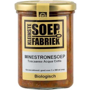 Kleinste Soep Fabriek Acqua cotta toscaanse minestronesoep bio 400ml