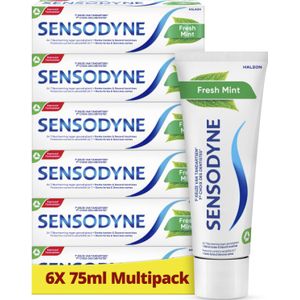 Sensodyne - Tandpasta - Fresh Mint - 6 x 75 ML