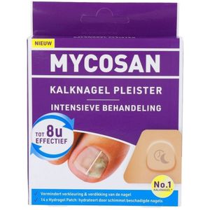 Mycosan - Kalknagel Pleister - 14 Stuks - Waterbestendig - Zelfklevend