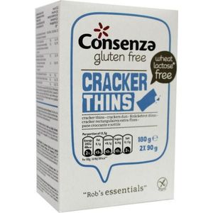Consenza Rob's essentials cracker thins 180 gram