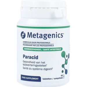 Metagenics - Paracid - Kruidenpreparaat - Ondersteunt Spijsvertering