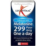 Lucovitaal Melatonine puur 299 mcg 500 tabletten