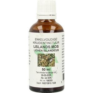 Natura Sanat - IJslands Mos Tinctuur - 100 gram - Voedingssupplement