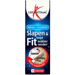 Lucovitaal Slapen & fit wakker 30 tabletten