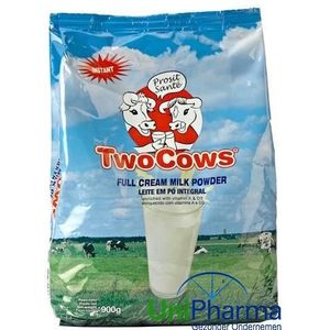 Two Cows Volle melkpoeder 900gr