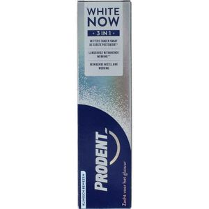 Prodent Tandpasta white now 3-in-1 75ml