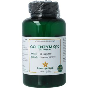 Liever Gezond Co-enzym q10 100mg vita hart slag 60sft