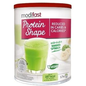 Modifast Protein shape milkshake banana & spinach 510gr
