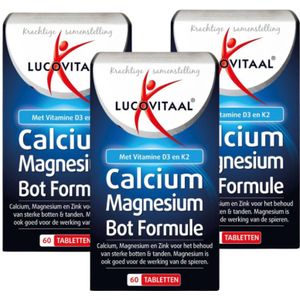 Lucovitaal Calcium magnesium bot formule 180 Tabletten