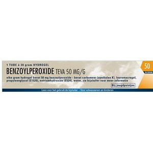 Teva Benzoylperoxide hydrogel 5% 30 gram