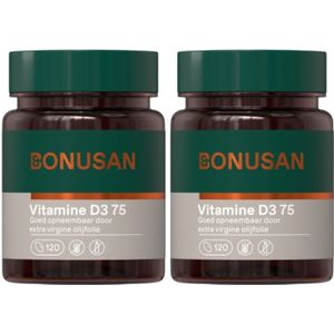 Bonusan - Vitamine D3 Forte 75 - Softgels - 240 stuks