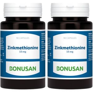 Bonusan - Zinkmethionine - 15 mg - 180 Capsules