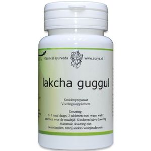 Surya - Lakcha Guggul - Kruidenpreparaat - 60 Tabletten
