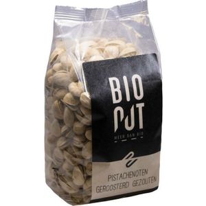 Bionut Pistachenoten geroosterd en gezouten 500g