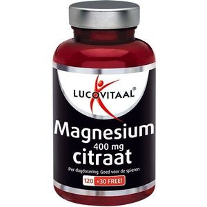 Lucovitaal Magnesium citraat 400mg 3-pack 3 x 150tb