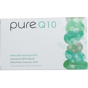 Co-enzym Q10 - 100 mg - Softgels - Lactosevrij - Glutenvrij - Veganistisch