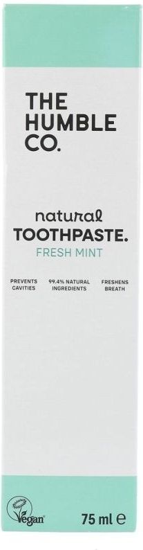 The Humble Co. - Natural Toothpaste - Fresh Mint - 75ml - SLS-vrij