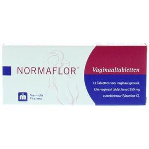 Normaflor Vaginale tabletten 12 stuks