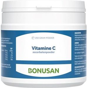 Bonusan Vitamine c ascorbatenpoeder 250 gram