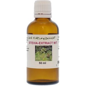 Cruydhof Stevia extract wit 50ml