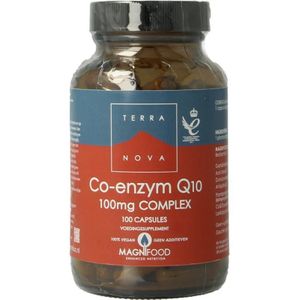 Terranova - Co Q10 - Kruidenpreparaat - 100mg - Plantaardige Capsules