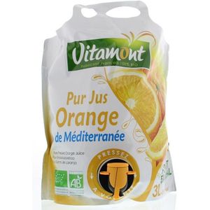 Vitamont Puur sinaasappelsap mediterraans bio 3000 ML
