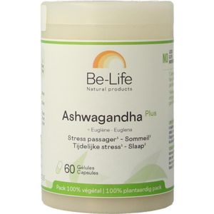 Be-Life - Ashwagandha - Kruidenpreparaat - Biologisch - 30 Capsules