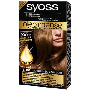 Syoss Oleo intense 5-86 licht bruin 1 stuk