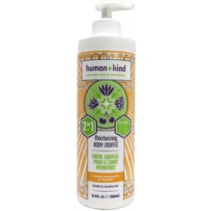 human+kind Body souffle vegan in pompfles 500ml