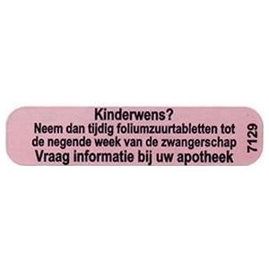 Spruyt Hillen Sticker kinderwens 1000st