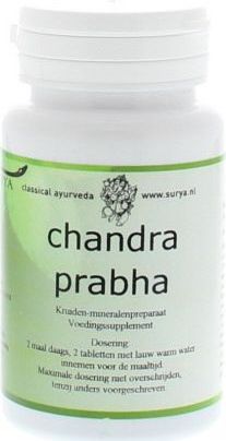 Surya Chandra - Kruidenpreparaat - 100 Tabletten - Natuurlijke Samenstelling