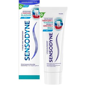 Sensodyne Tandpasta sensitive tandvlees & glazuur 75ml