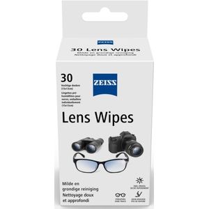 ZEISS Lens Wipes - 30 Reinigingsdoekjes - Microvezel