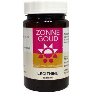 Zonnegoud Lecithine 100cap