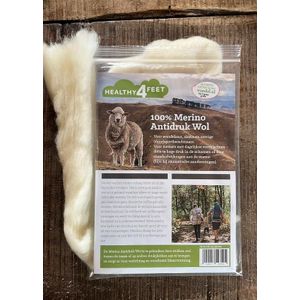 healthy4feet - Wandel - 100% Merino Antidruk Wol - 20 gram